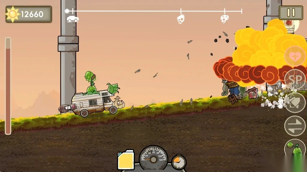 植物飞车2026最新版图1