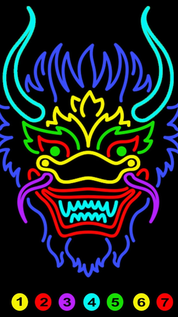 霓虹涂鸦艺术图2