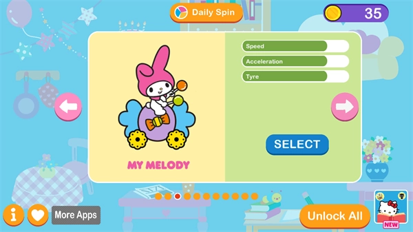 凯蒂猫赛车冒险2无广告(2)