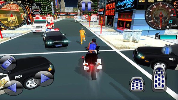 警察自行车警察城图3