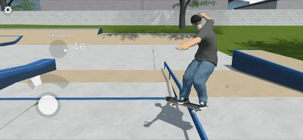 滑板模拟