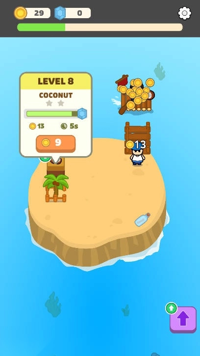 闲置椰子岛免广告版图1