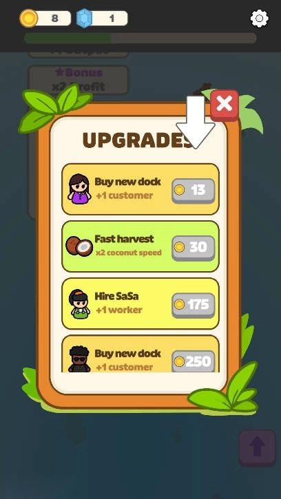 闲置椰子岛免广告版图2