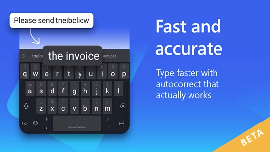 Microsoft SwiftKey Beta键盘(微软swiftkey键盘测试版图2