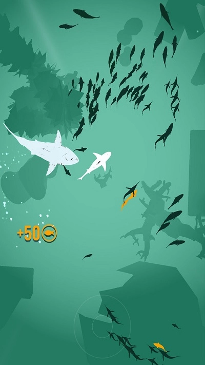 禅意鱼群图1