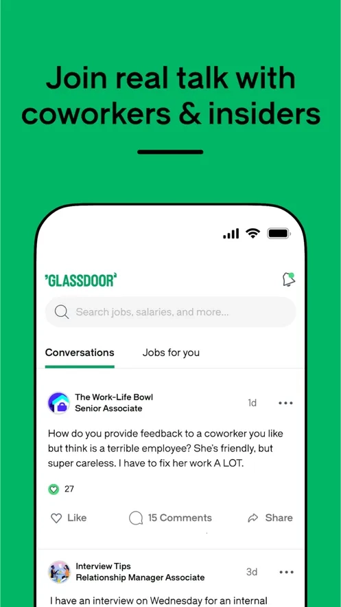 Glassdoor(求职信息全)  安卓版