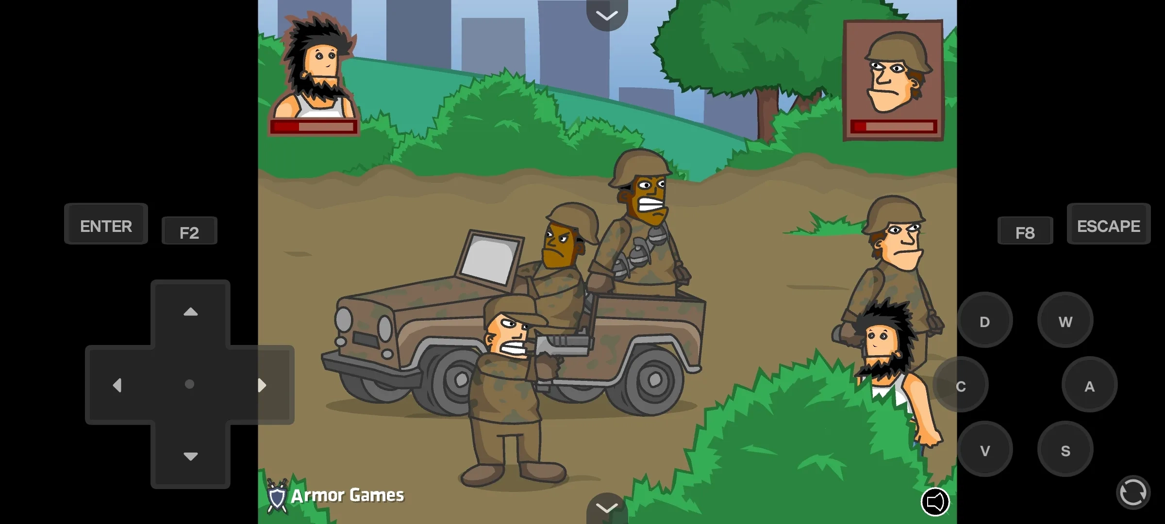 无敌流浪汉4：全面战争(流浪汉冒险游戏)  安卓版