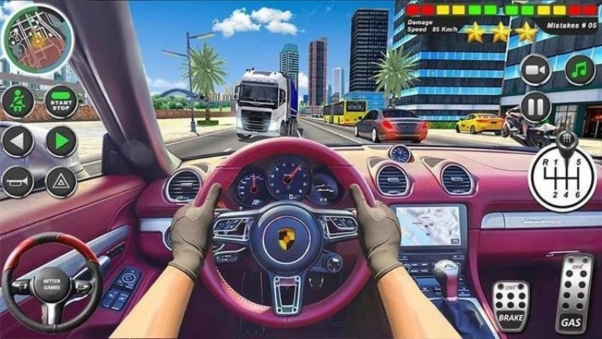 公路极速赛车