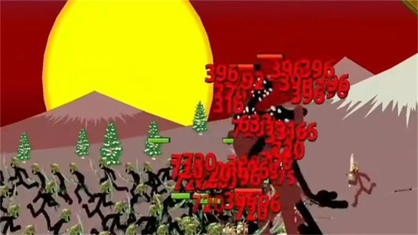 火柴人战争遗产树叶皮肤魔改版图3