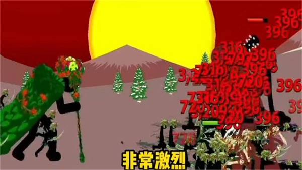 火柴人战争遗产树叶皮肤魔改版图2