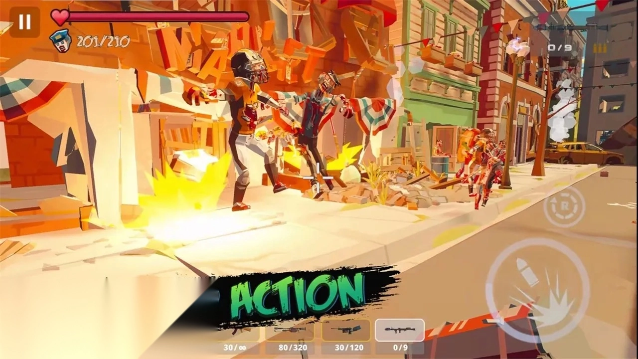 僵尸聚集(僵尸射击游戏)  安卓版图1