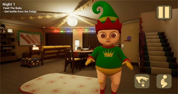 黄衣婴儿圣诞节图1