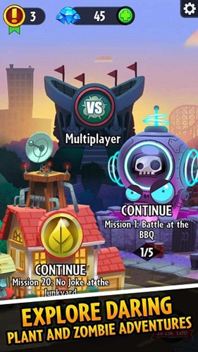 pvz英雄2024版图1