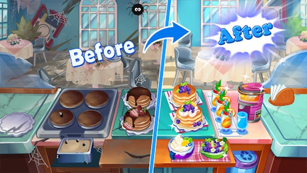 匆忙烹饪疯狂餐厅MOD版图1