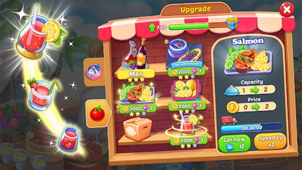 匆忙烹饪疯狂餐厅MOD版图2