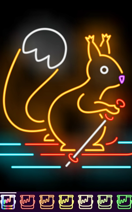 儿童画画涂色游戏