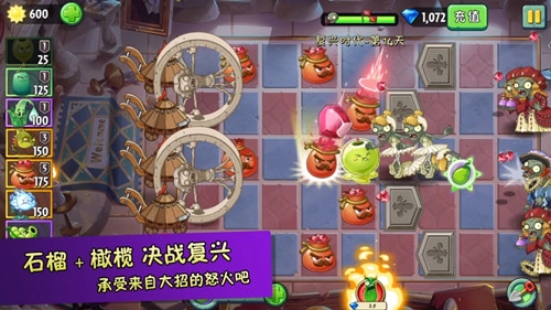 植物大战僵尸游戏场景图