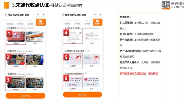 驿站认证基本信息填写界面示意图