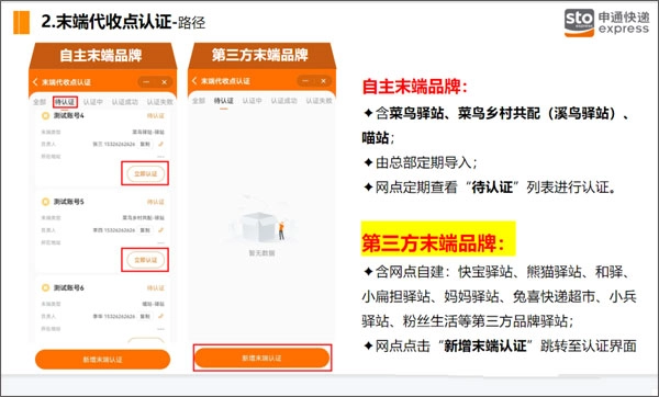 末端代收点认证具体路径指引图