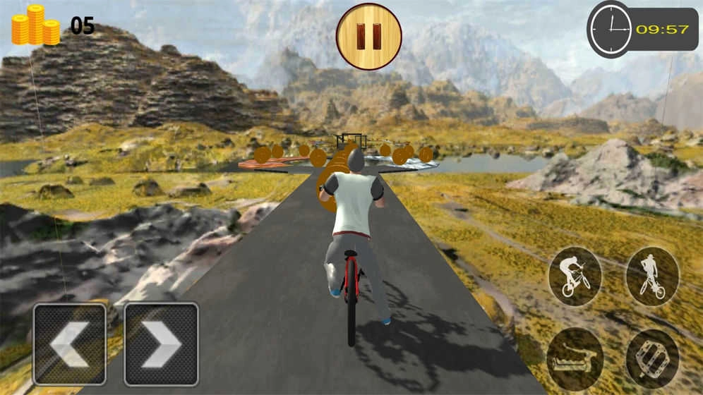 模拟山地自行车游戏绿色版图3