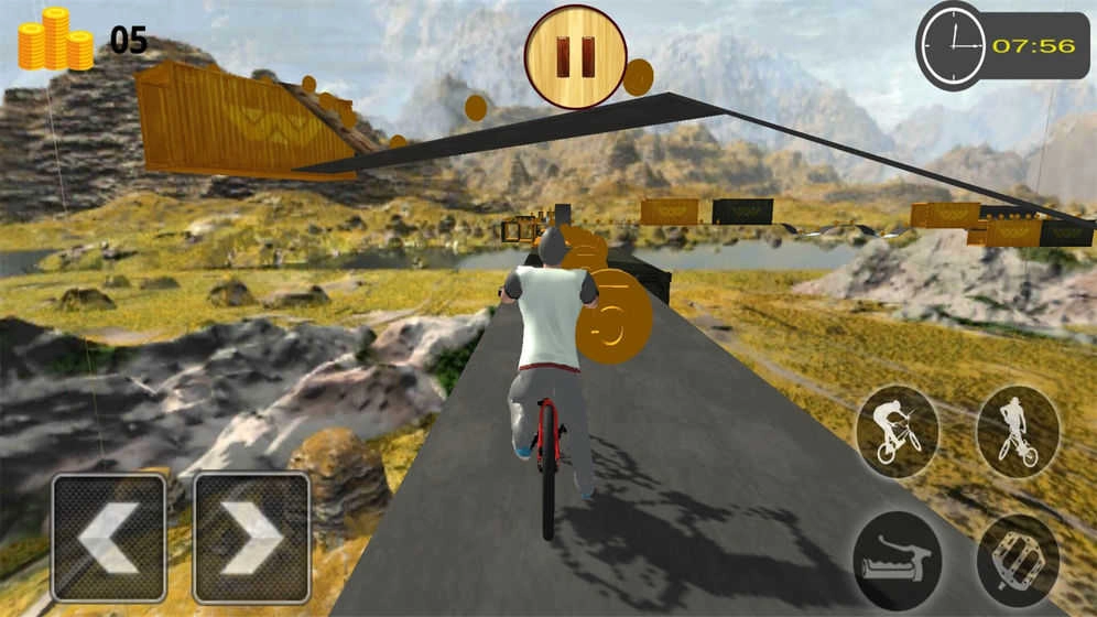 模拟山地自行车游戏绿色版图2