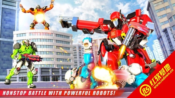 长颈鹿变形机器人