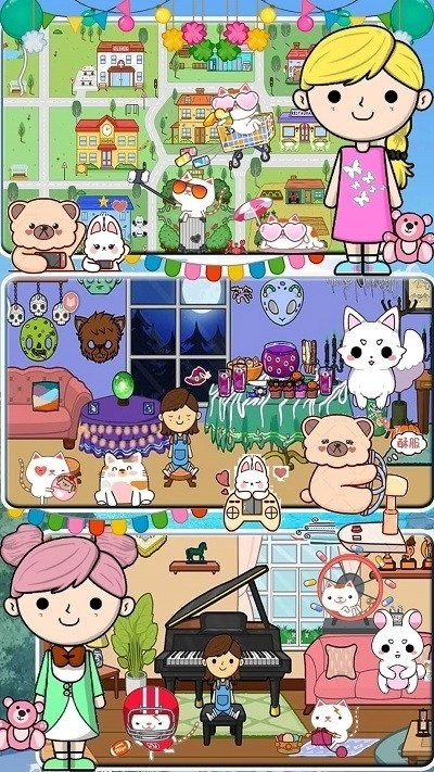 莱拉的迷你世界最新版图1