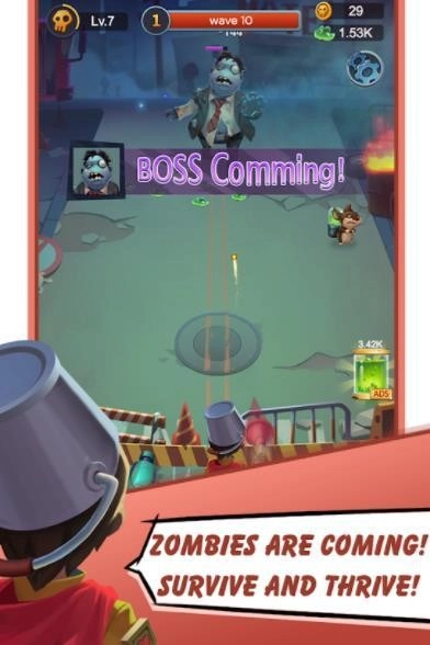 世界末日僵尸空闲射击者