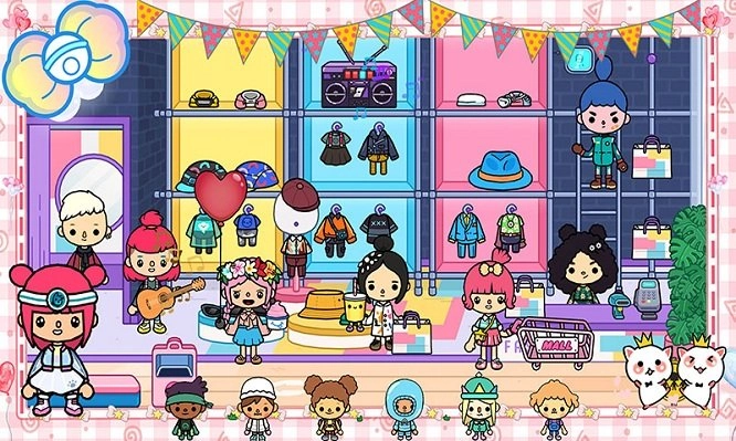 米加世界城镇游戏