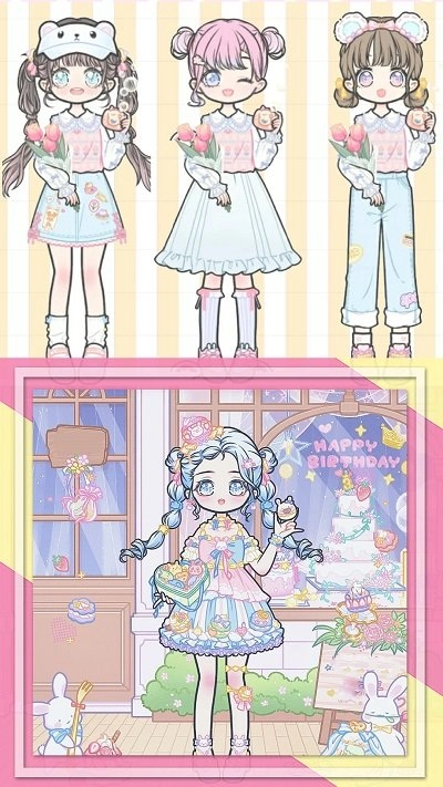 装扮校园少女游戏4