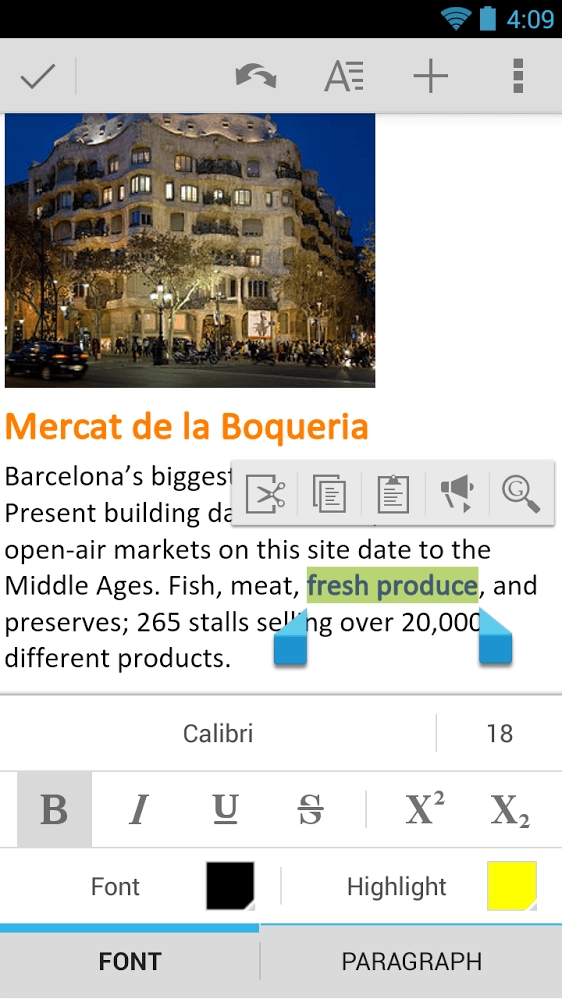 Quickoffice最新版图3