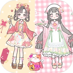 装扮少女时尚舞会