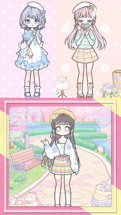 装扮校园少女游戏1