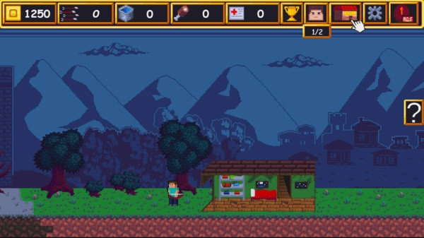 像素先生僵尸生存游戏