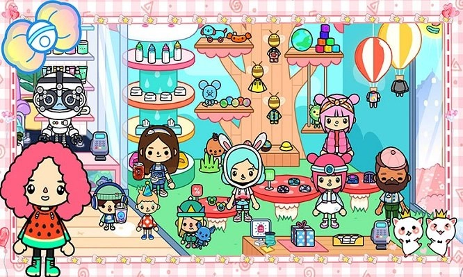 米加世界城镇游戏