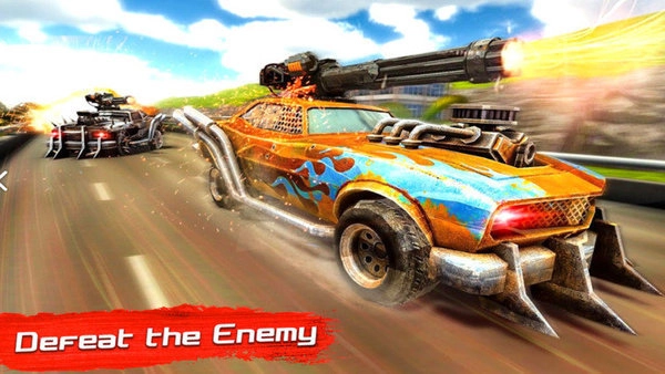 疯狂死亡赛车射击最新版图3