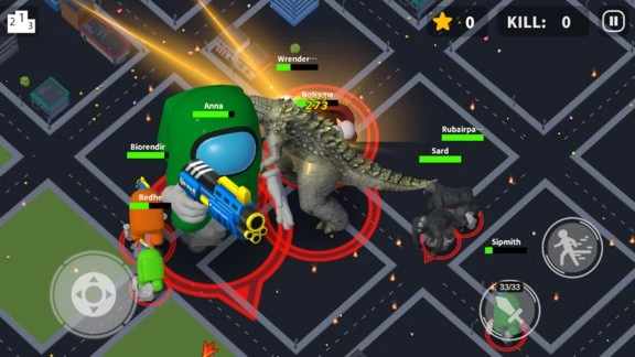 太空杀哥斯拉反击游戏