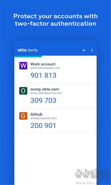 oktaverify(密钥身份验证器)手机正版图2