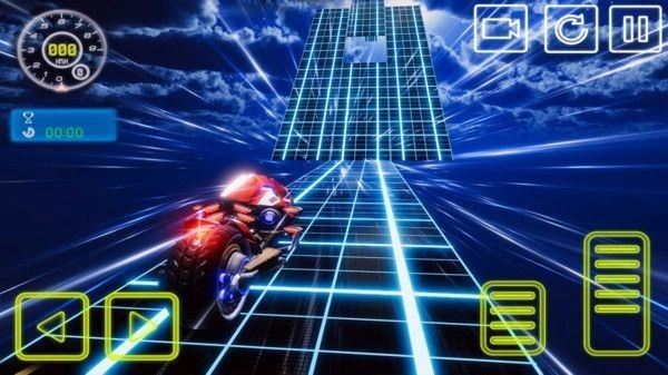 霓虹摩托车特技赛车手机版