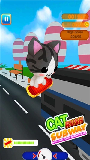 卡通猫无尽酷跑  安卓版