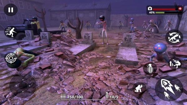 火柴人僵尸英雄最新版