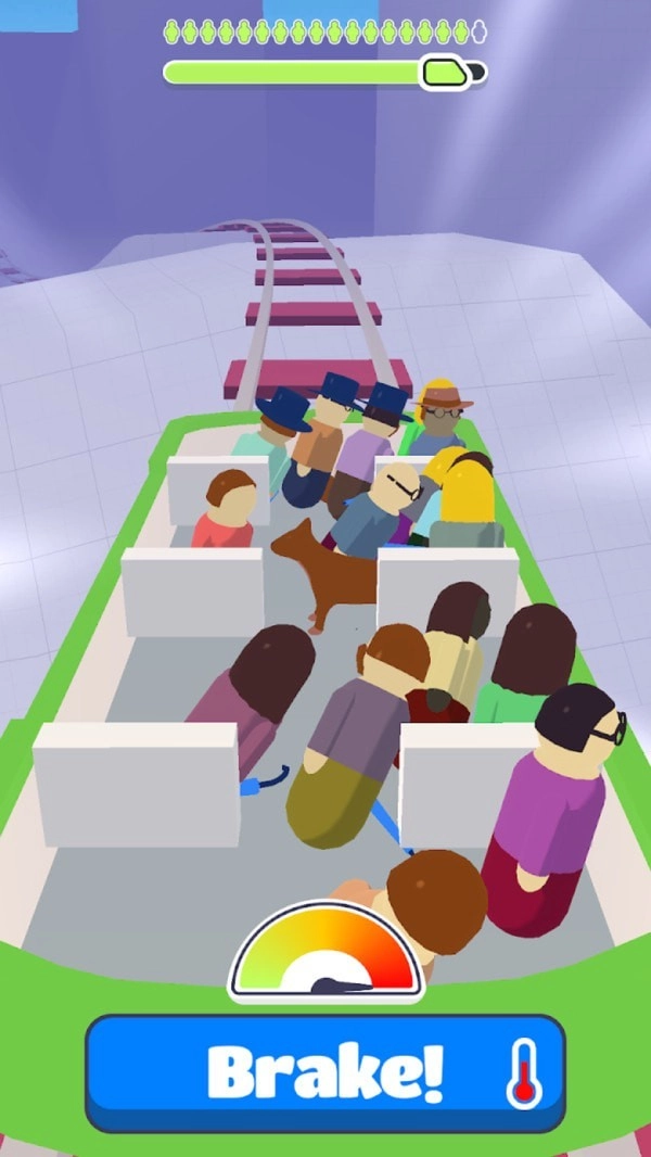 拥挤的过山车版