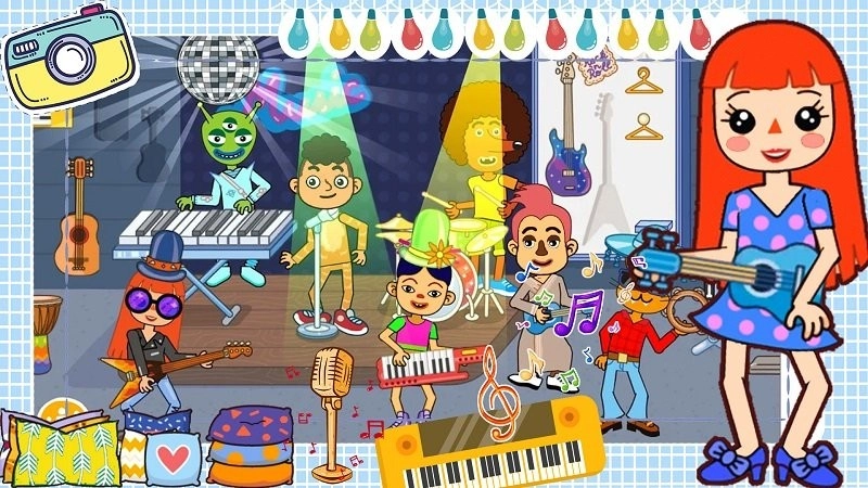 樱花我的小镇装扮游戏图2