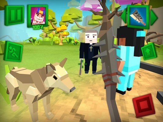 城市中的僵尸岛屿生存游戏图2