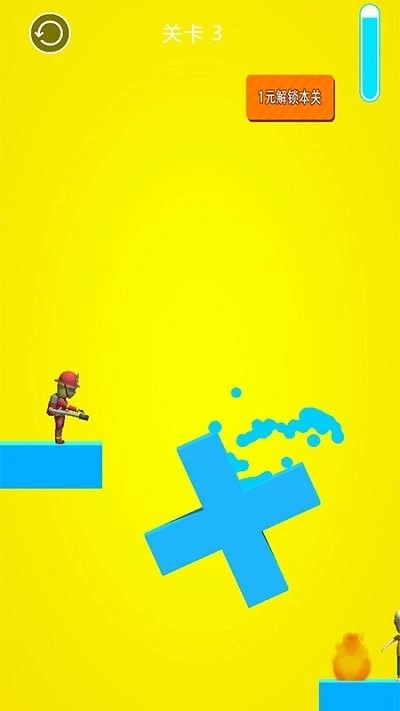 消防员救火行动