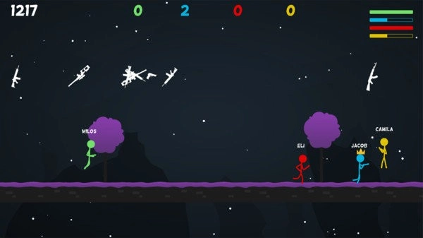 火柴人沙雕英雄最新版图1