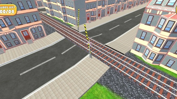 铁路四方交通模拟图4