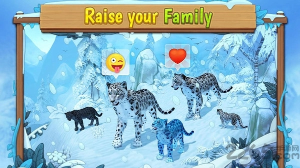 雪豹家庭模拟器