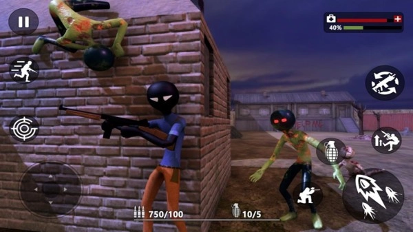 火柴人僵尸英雄最新版