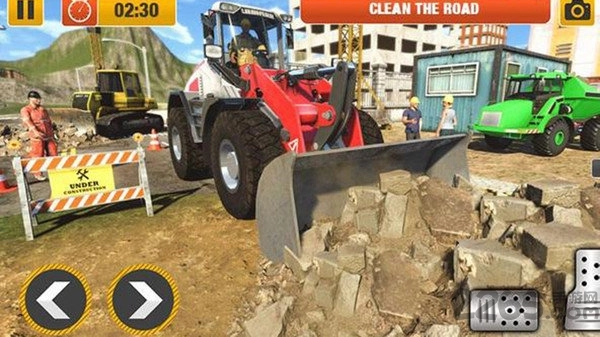 推土机挖掘机游戏